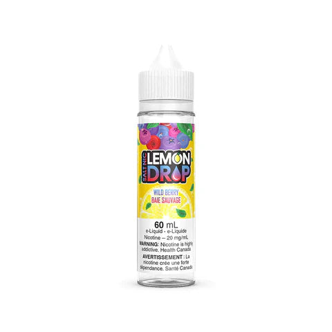 Lemon Drop Salt 60mL - Wild Berry