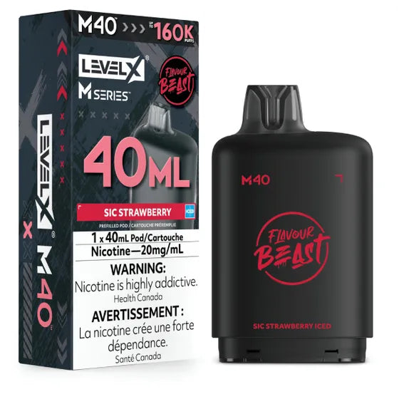 Flavour Beast Level X M Series Replacement Pod 40mL