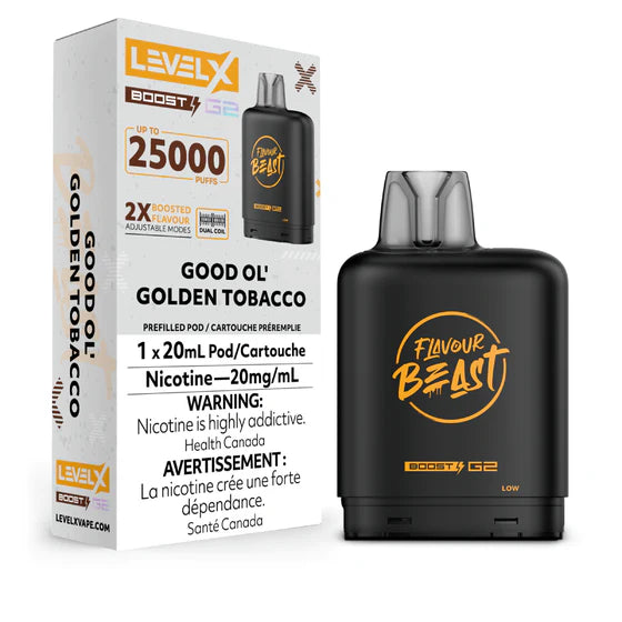 Pod de remplacement Flavour Beast Level X Boost 20 ml 15 000 bouffées