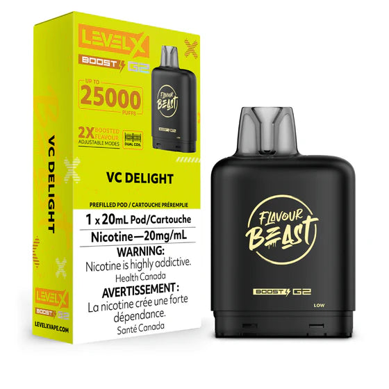 Flavour Beast Level X Boost Replacement Pod 20mL