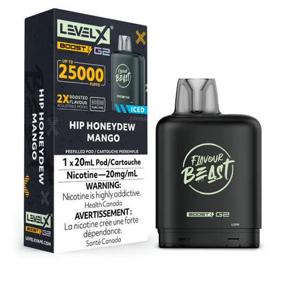 Pod de remplacement Flavour Beast Level X Boost 20 ml 15 000 bouffées