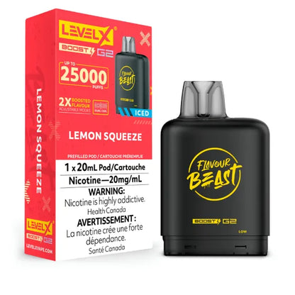 Pod de remplacement Flavour Beast Level X Boost 20 ml 15 000 bouffées