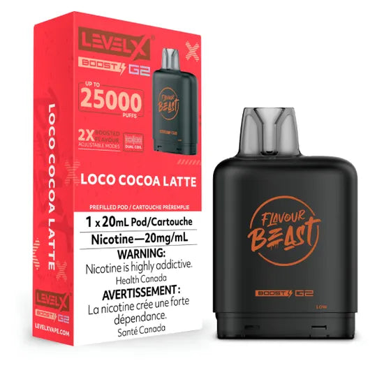 Pod de remplacement Flavour Beast Level X Boost 20 ml 15 000 bouffées