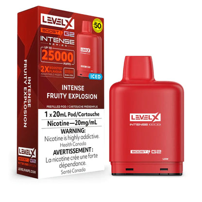 [Clearance] Intense Level X G2 Boosted Series Replacement Pod 20mL