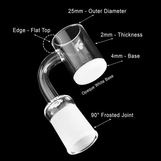 Honeybee Herb - Lait au miel et miel Banger 18 mm femelle