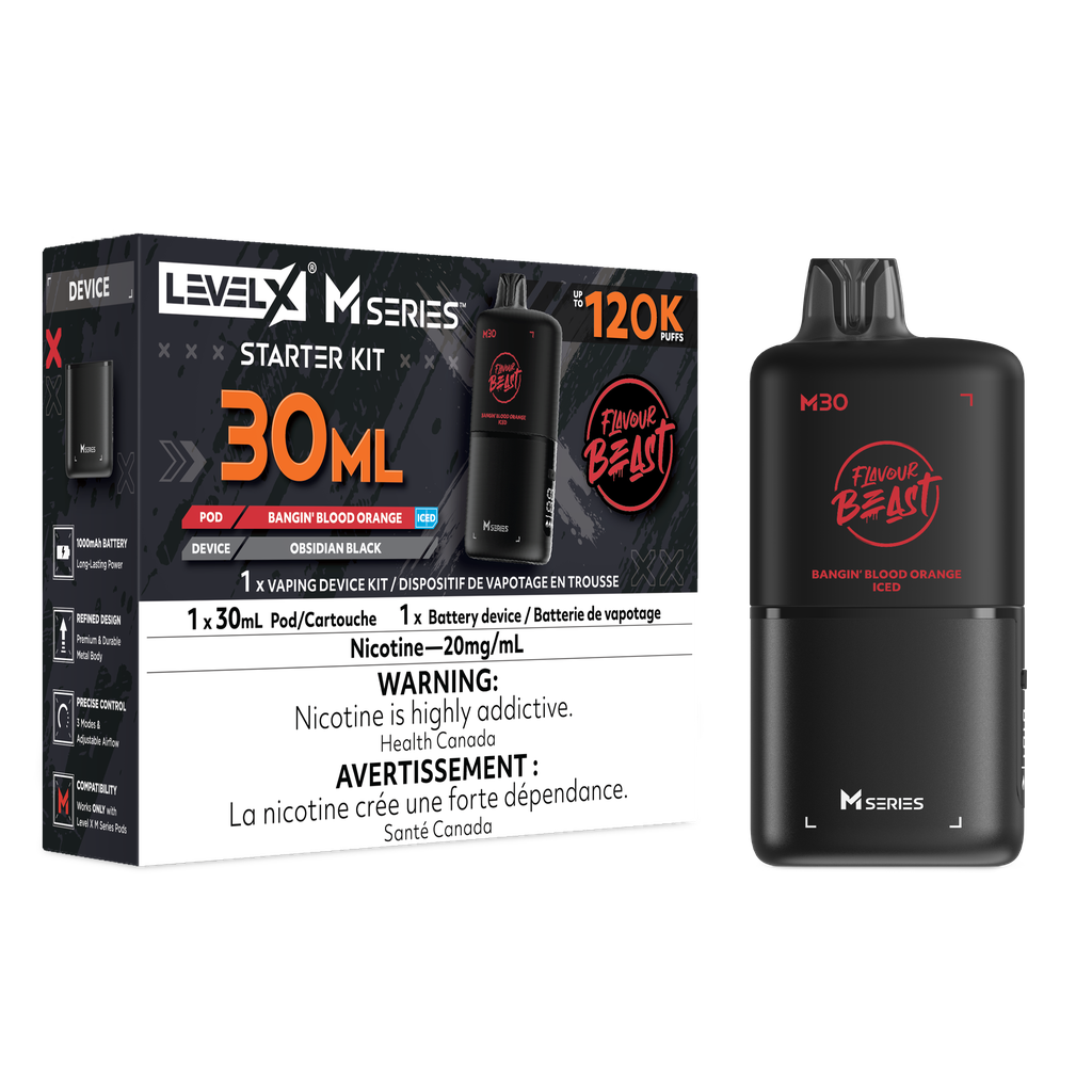 Flavour Beast Level X M Series Starter Kit 30mL **CHECKOUT DEAL**