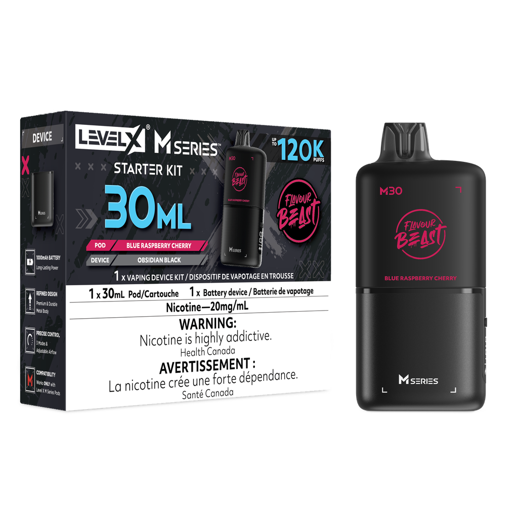 Flavour Beast Level X M Series Starter Kit 30mL **CHECKOUT DEAL**