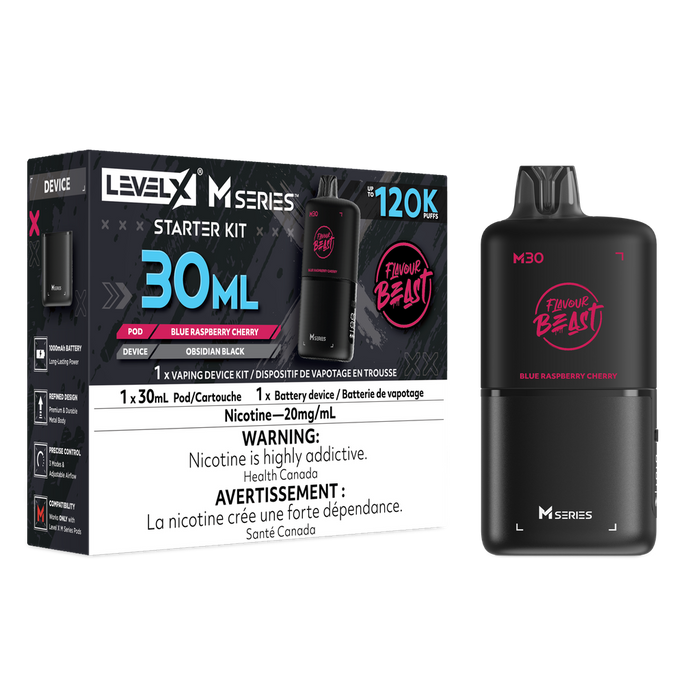 Flavour Beast Level X M Series Starter Kit 30mL **CHECKOUT DEAL**