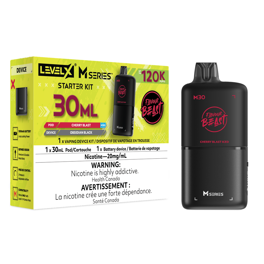 Flavour Beast Level X M Series Starter Kit 30mL **CHECKOUT DEAL**