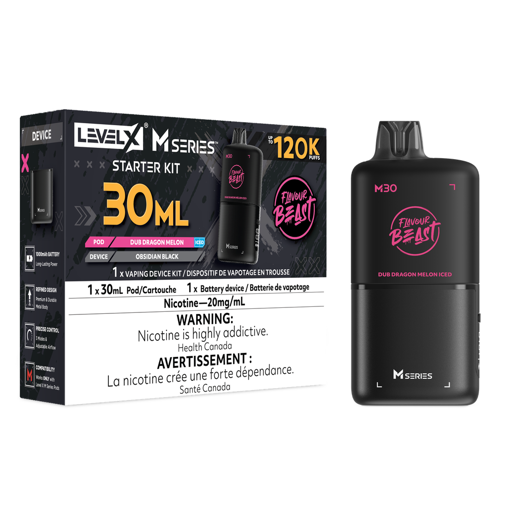 Flavour Beast Level X M Series Starter Kit 30mL **CHECKOUT DEAL**