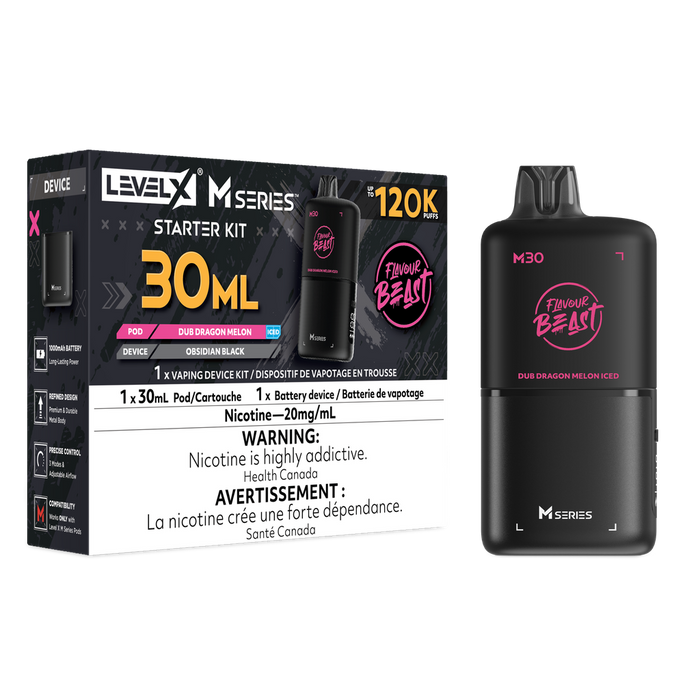 Flavour Beast Level X M Series Starter Kit 30mL **CHECKOUT DEAL**