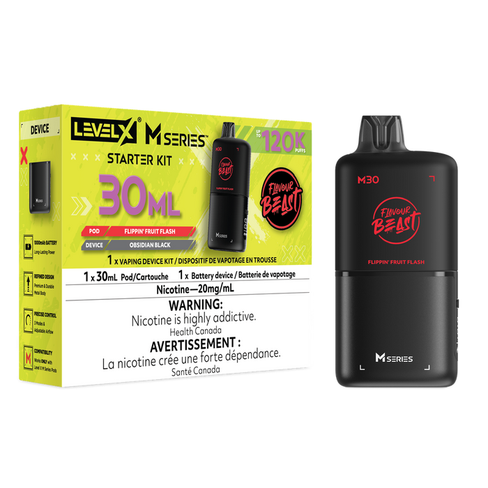Flavour Beast Level X M Series Starter Kit 30mL **CHECKOUT DEAL**