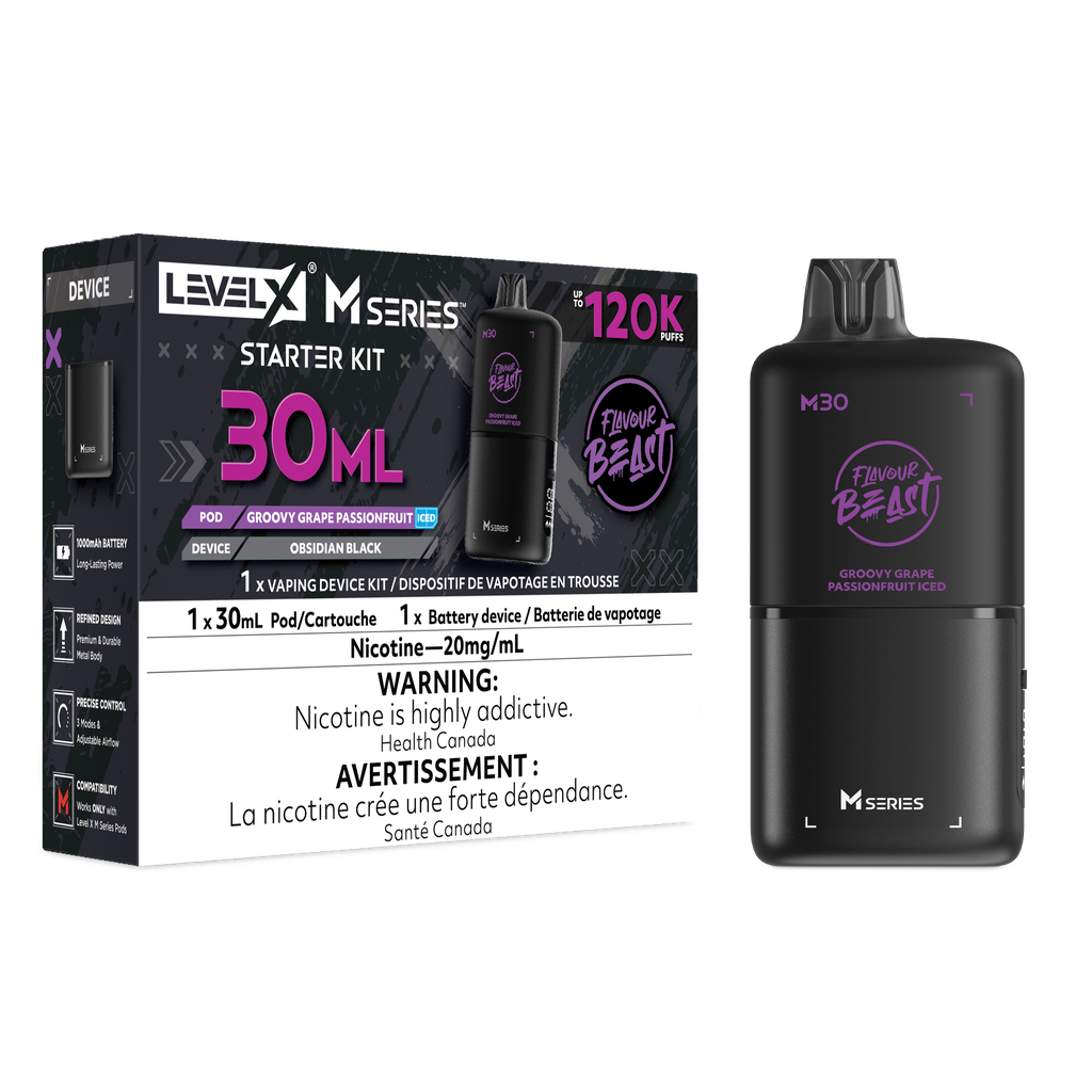 Flavour Beast Level X M Series Starter Kit 30mL **CHECKOUT DEAL**