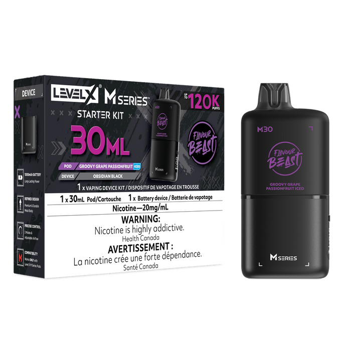 Flavour Beast Level X M Series Starter Kit 30mL **CHECKOUT DEAL**