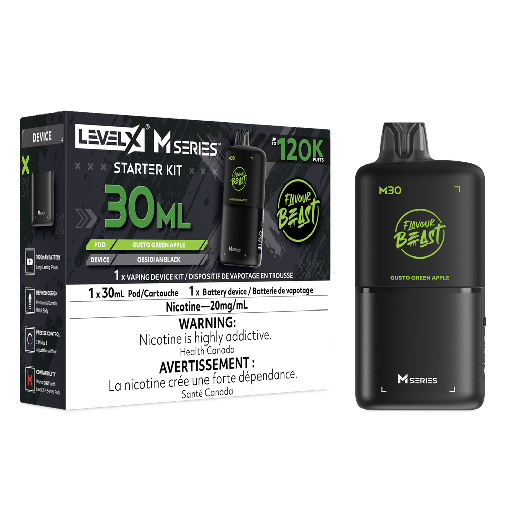 Flavour Beast Level X M Series Starter Kit 30mL **CHECKOUT DEAL**