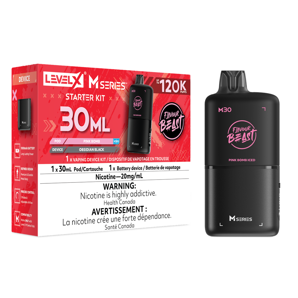 Flavour Beast Level X M Series Starter Kit 30mL **CHECKOUT DEAL**