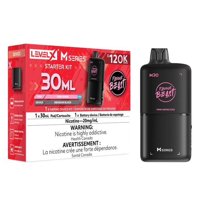 Flavour Beast Level X M Series Starter Kit 30mL **CHECKOUT DEAL**