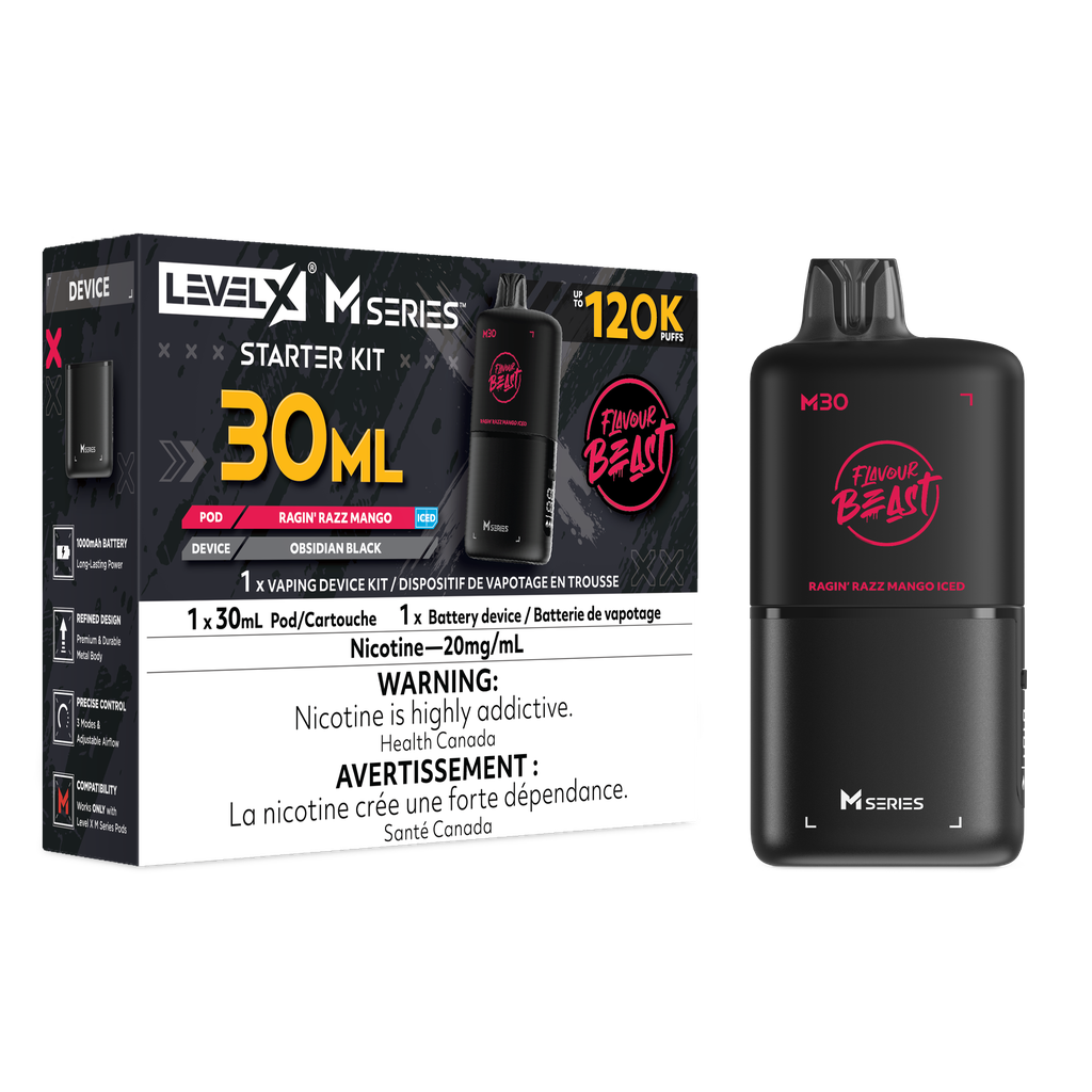 Flavour Beast Level X M Series Starter Kit 30mL **CHECKOUT DEAL**