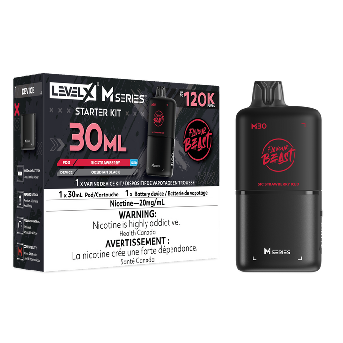 Flavour Beast Level X M Series Starter Kit 30mL **CHECKOUT DEAL**