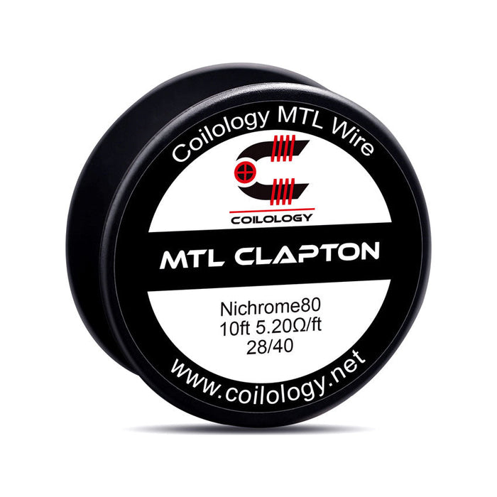 Bobine de fil Clapton Coilology NI80 MTL de 10 pieds