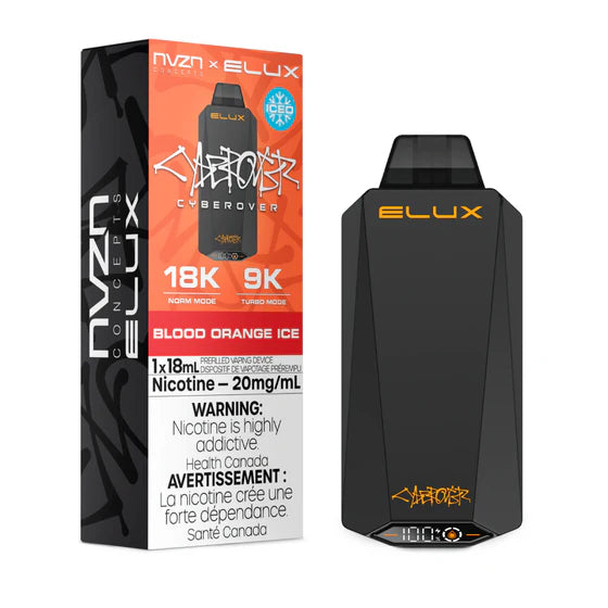 NVZN Elux Cyberover 18K Rechargeable Disposable Vape 18ml