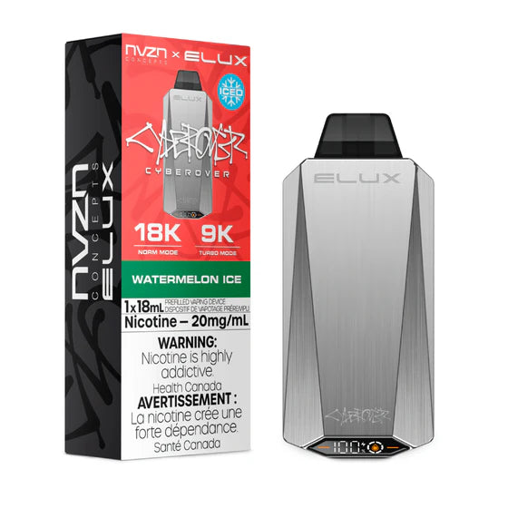 NVZN Elux Cyberover 18K Rechargeable Disposable Vape 18ml