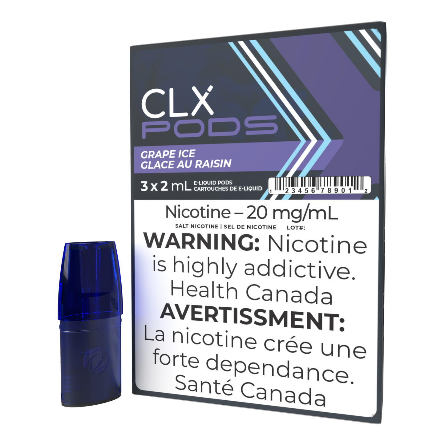 Lot de 3 dosettes compatibles CLX STLTH x 2 ml