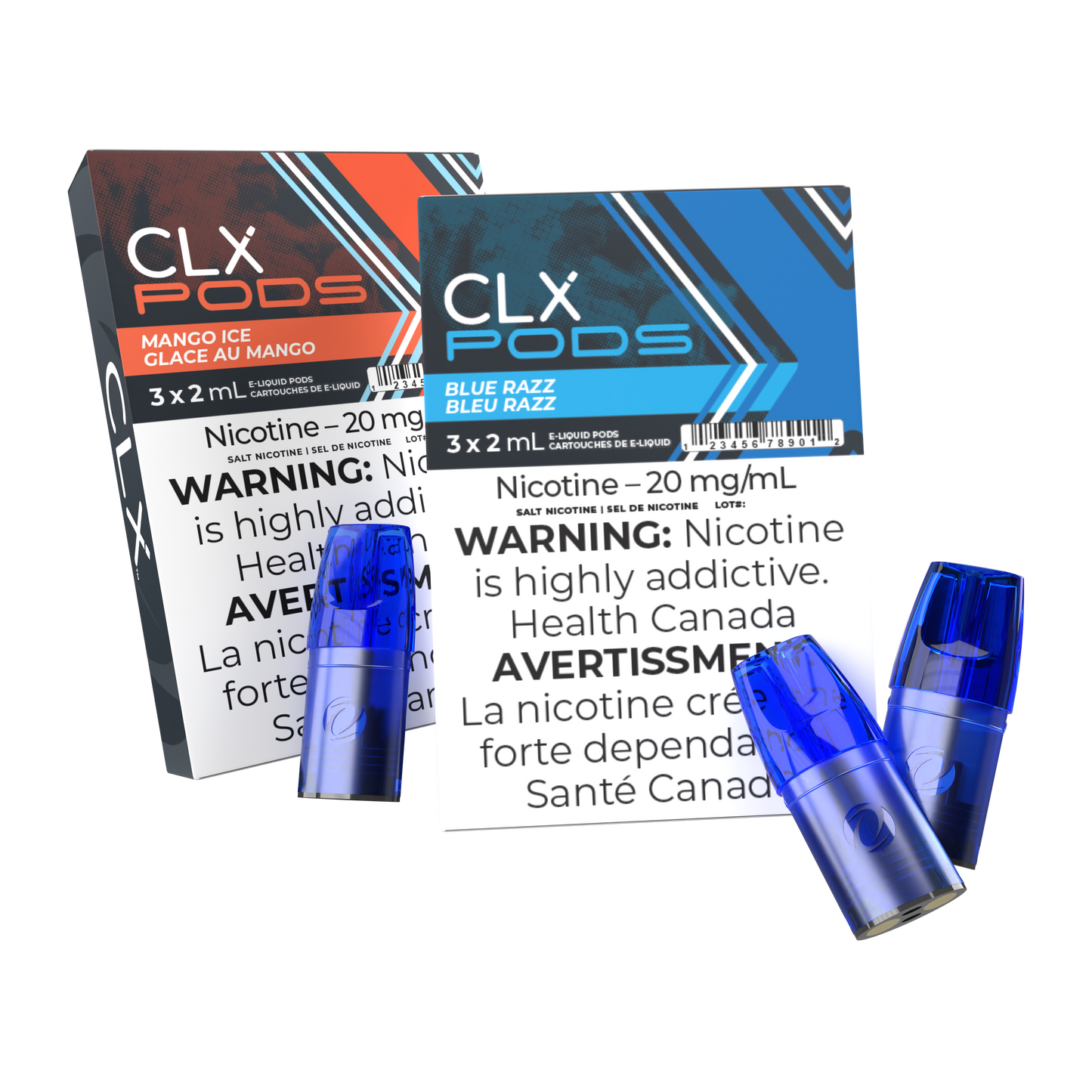 Lot de 3 dosettes compatibles CLX STLTH x 2 ml