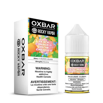 [CLEARANCE] Rocky Vapor x Oxbar E-Liquids - Peach Canada D