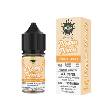 E-liquide Pop Hit Salt - Pêche Poppin