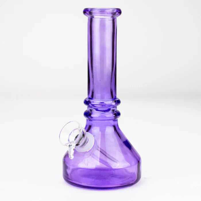 6" Heavy Colour Soft Glass Water Bong