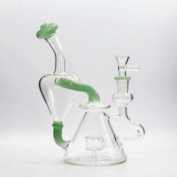 Bong / Dab Rig Soul Glass Recycler 8″ avec Banger en Quartz de 4 mm