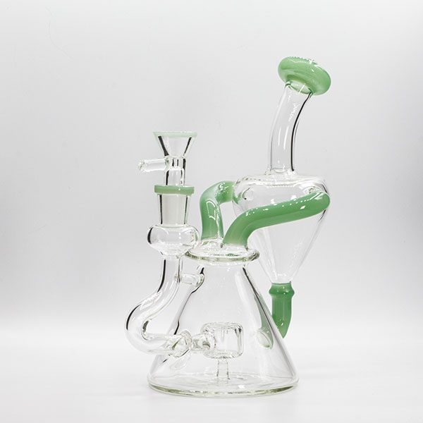 Bong / Dab Rig Soul Glass Recycler 8″ avec Banger en Quartz de 4 mm