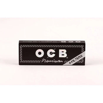 OCB Premium Black 1 1/4 Rolling Papers + Filters