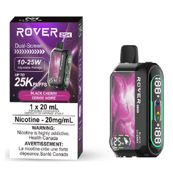 Marz Rover 25k Puff Rechargeable Disposable Vape 20ml Black Cherry