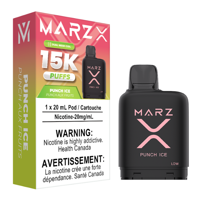 Marz X 15k Puff Replacement Pod 20mL