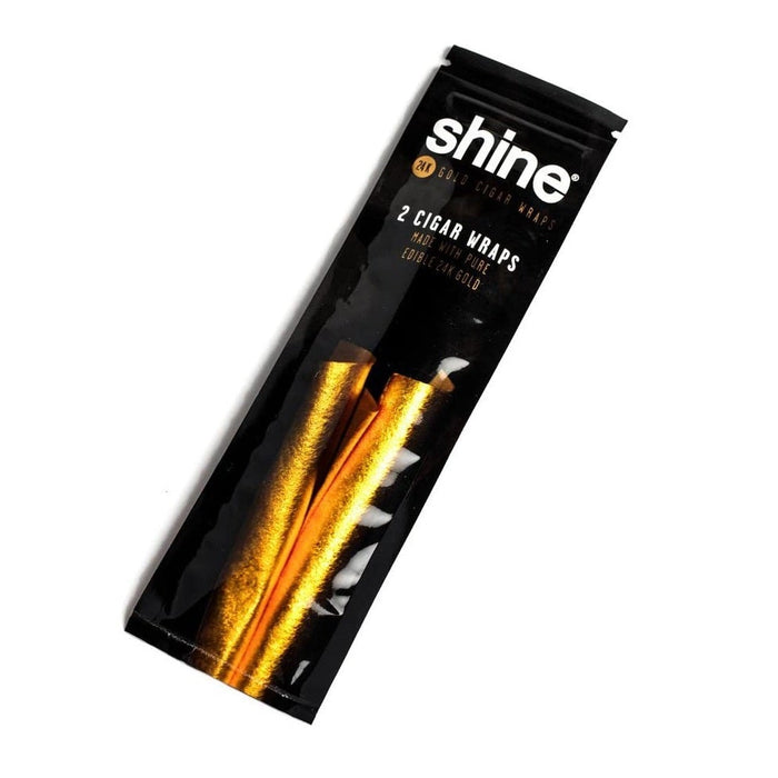 Feuilles de cigares Shine Gold 24K - 2 feuilles