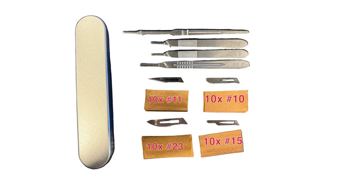 45-Piece Carbon Steel Carving Knife Set