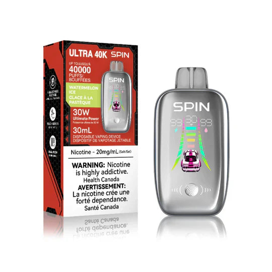 SPIN Ultra 40K Rechargeable Disposable Vape 30mL