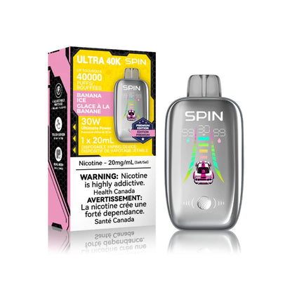 [CLEARANCE] SPIN Ultra 40K Rechargeable Disposable Vape 20mL