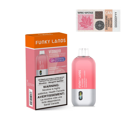 [CLEARANCE] Funky Lands by ElfBar Vi10000 Rechargeable Disposable Vape 18ml