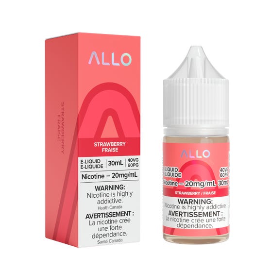 Allo E-Liquid Salt - Strawberry