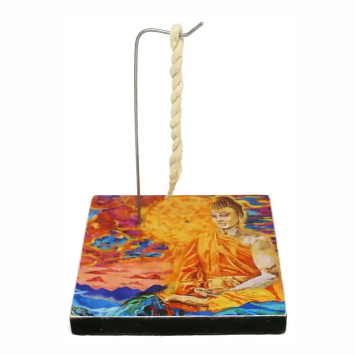 Tibetan Rope Incense Burner - Buddha