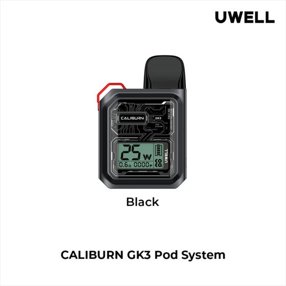 uwell caliburn gk3 pods - Black
