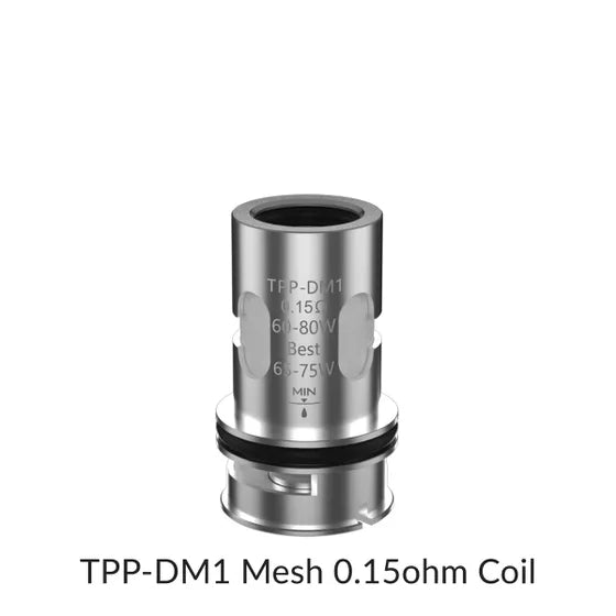 Voopoo TPP Replacement Coil for Drag 3 Pod Kit, Drag X Plus Pod Kit 3pcs