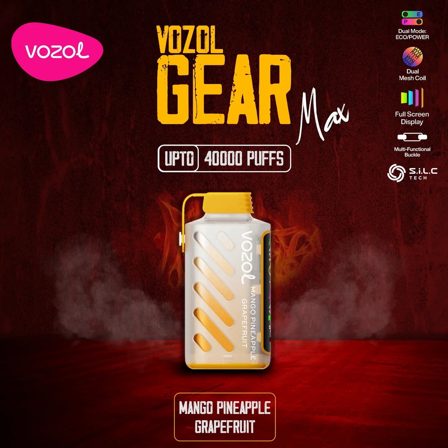 Vozol Gear Max Disposable Vape 20ml