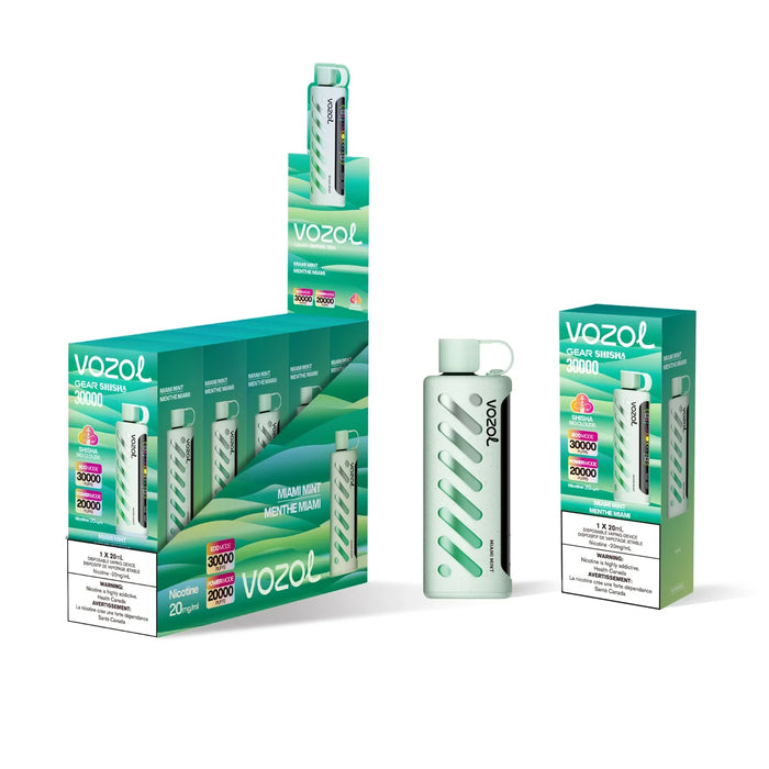 Vozol Gear Shisha Rechargeable Disposable vape 20mL