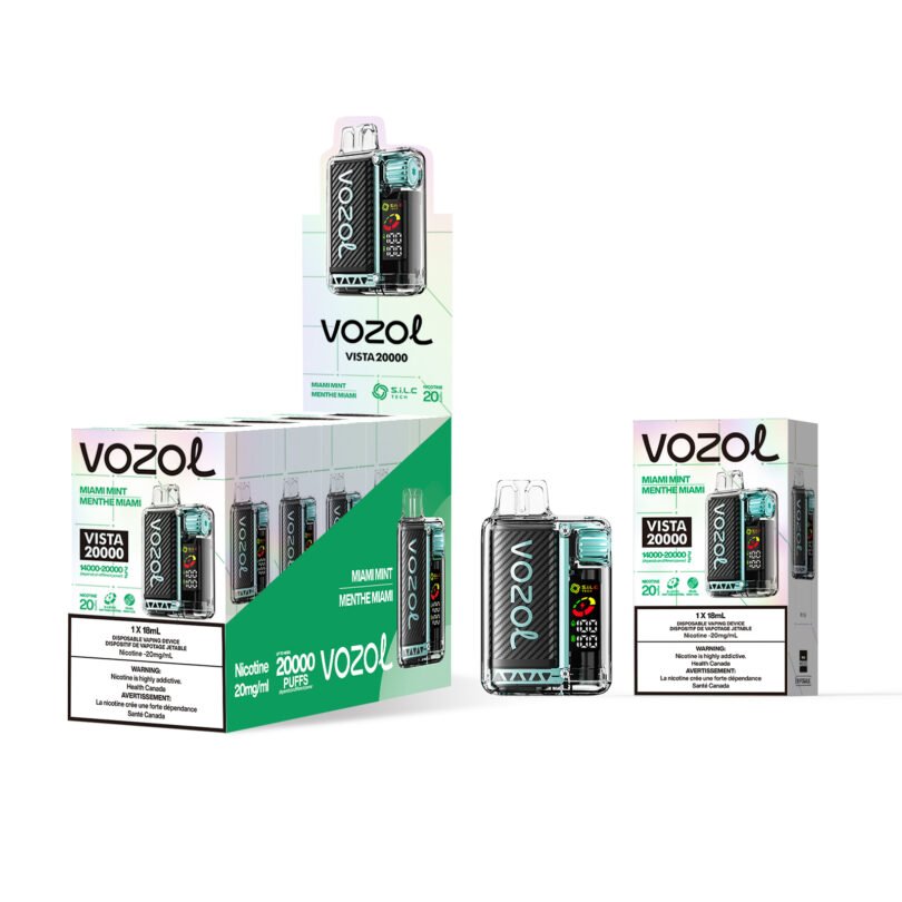 Vozol Vista 20k Puff Disposable Vape 18ml Miami Mint