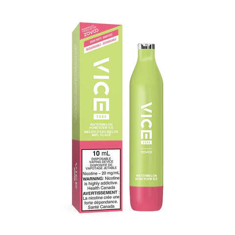 Vice 5500 Rechargeable Disposable - Watermelon Honeydew Ice