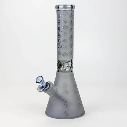 Bong en verre galvanisé sablé Xtreme 13″